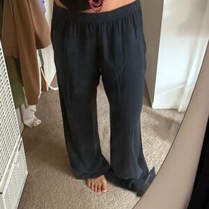 Vince Black Wide Leg Pants